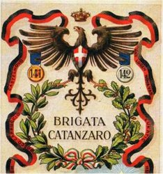 Particolare di una Cartolina d'epoca dedicata alla Brigata 'Catanzaro'