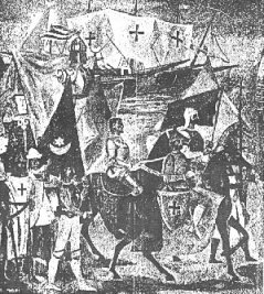 A. Mori: I Calabresi ritornano da Lepanto (mosaico nel palazzo della Provincia di Reggio C.).