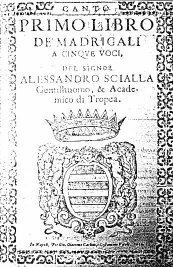 Il frontespizio dell'opera di Alessandro Scialla. Ringrazio Il Prof. Annunziato Pugliese per avermene data copia