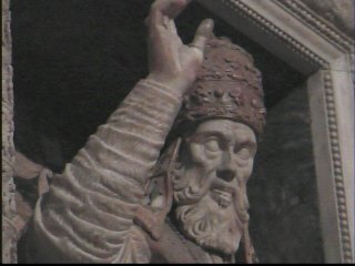 Roma. Basilica Santa Maria sopra Minerva. Giacomo e Tommaso Cassignola:  Papa Paolo IV (Gian Pietro Carafa).
