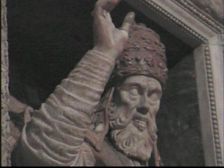 Roma. Basilica Santa Maria sopra Minerva. Giacomo e Tommaso Cassignola:  Papa Paolo IV (Gian Pietro Carafa).