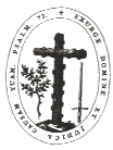 l'emblema della Santa Inquisizione: Esposto in tribunale al momento degli auto da fe, ai lati di una croce verde, raffigurava un ramo d'olivo, segno di speranza e clemenza, e una spada simbolo della giustizia.
