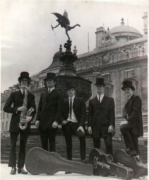 The Undertakers in Picadilly Circus, London (From Chris Huston Collection)