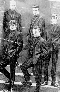 The Undertakers (Photo taken by Astrid Kirchherr): Chris, Bugs Pemberton, Brian Jones, Jackie Lomax and Geoff Nugent