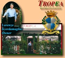 L'Home Page ufficiale del 'Ristorante Tropea'