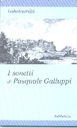 La copertina de 'I sonetti di Pasquale Galluppi' di Ludovico Fulci