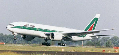 Boeing 777 Alitalia