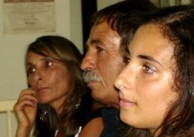 La vincitrice del Premio Maria Giovanna De Luca accanto ai suoi genitori