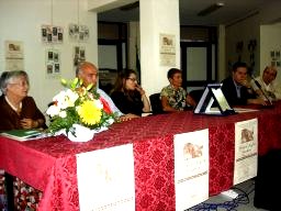 Gli intervenuti alla cerimonia della premiazione: Sabellina Avallone, Franco Simonelli, Rosaria Maria Chessari, Bice Lento, Ottavio Bruni, Pasquale Orfan