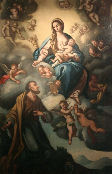 Tropea. Museo Diocesano. Dipinto di San Giacomo. Committenza: Famiglia Mottola